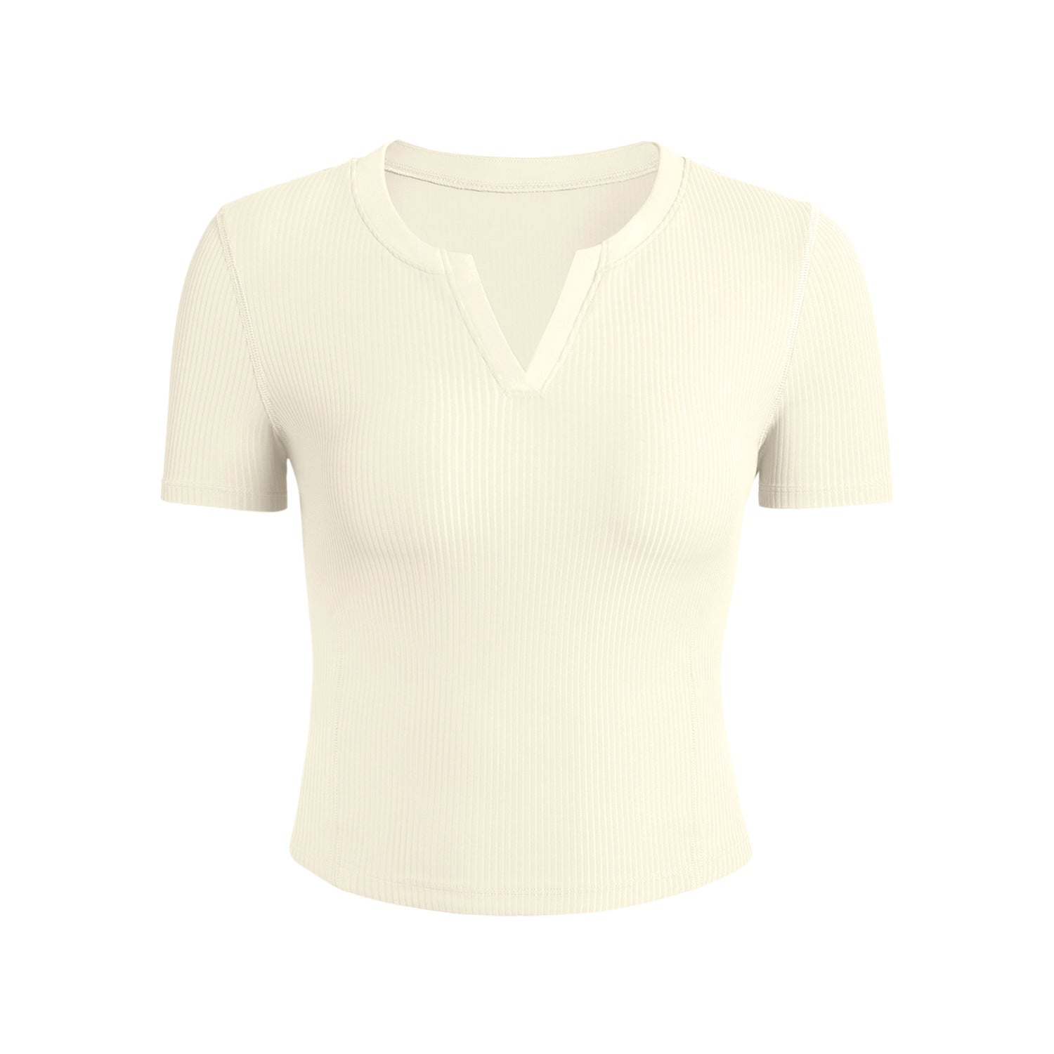Athena Lulu Breathable Slim Slim V-neck Tee