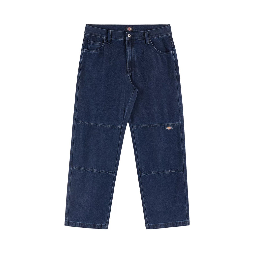 Dickies Loose Washed Denim Double Knee Work Pants