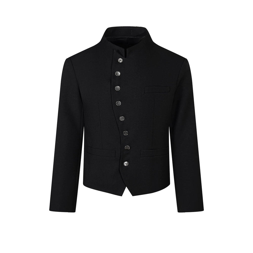 DM Tenacious Chinese-Style Windproof Fitted Blazer