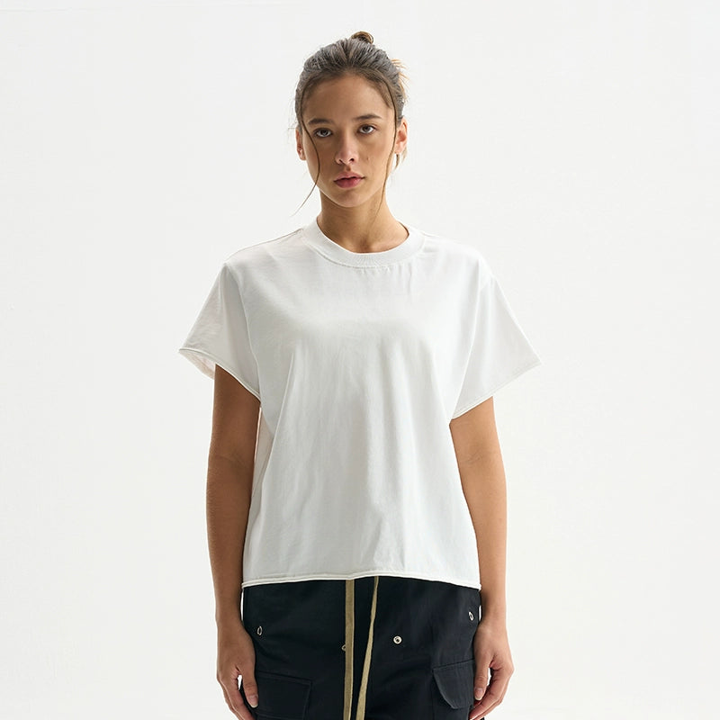 FIVE MEN Fashion Loose Simple Trend Short Sleeve Tee