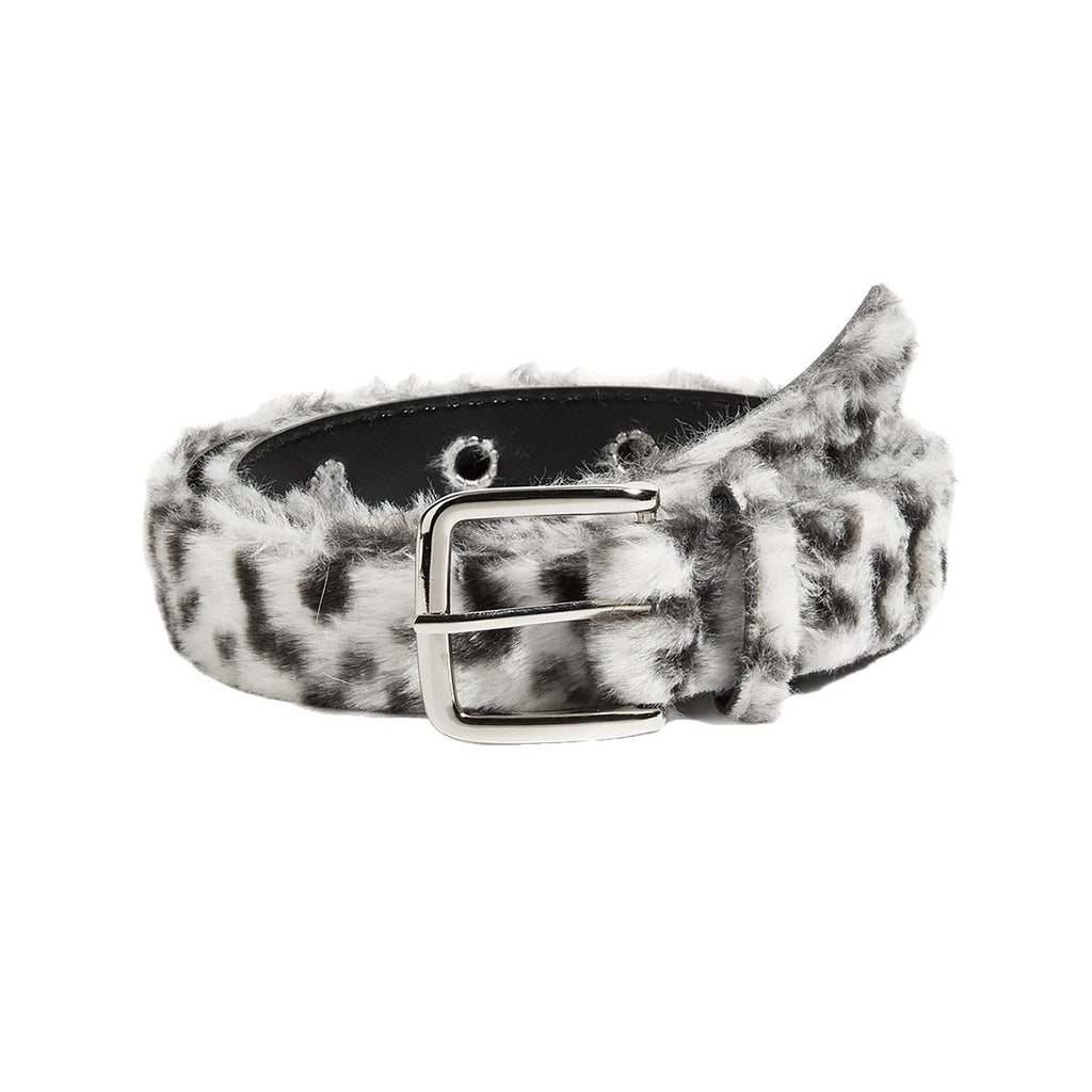 Intertek Pink Leopard Plush Stylish Comfort Belt