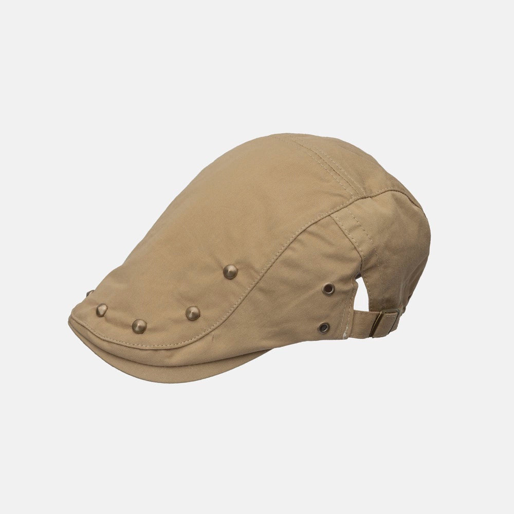 WORLDWIDE Korean Niche Retro Rivet Beret
