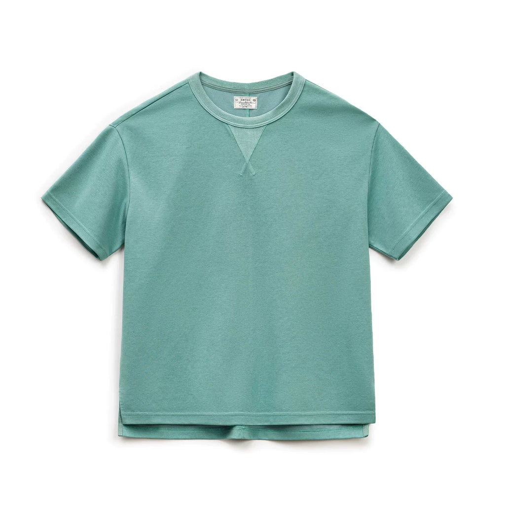 MADEN Relaxed Ribbed Knit Tee