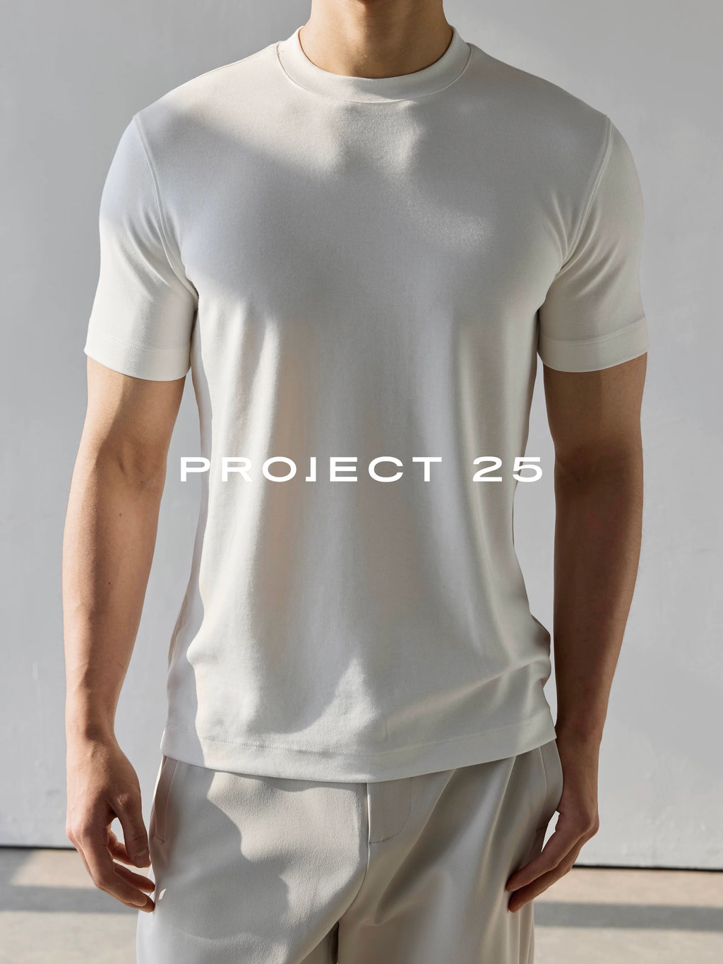 PROJECT 25 Cloud-Soft Regular-Fit Crew Neck Tee