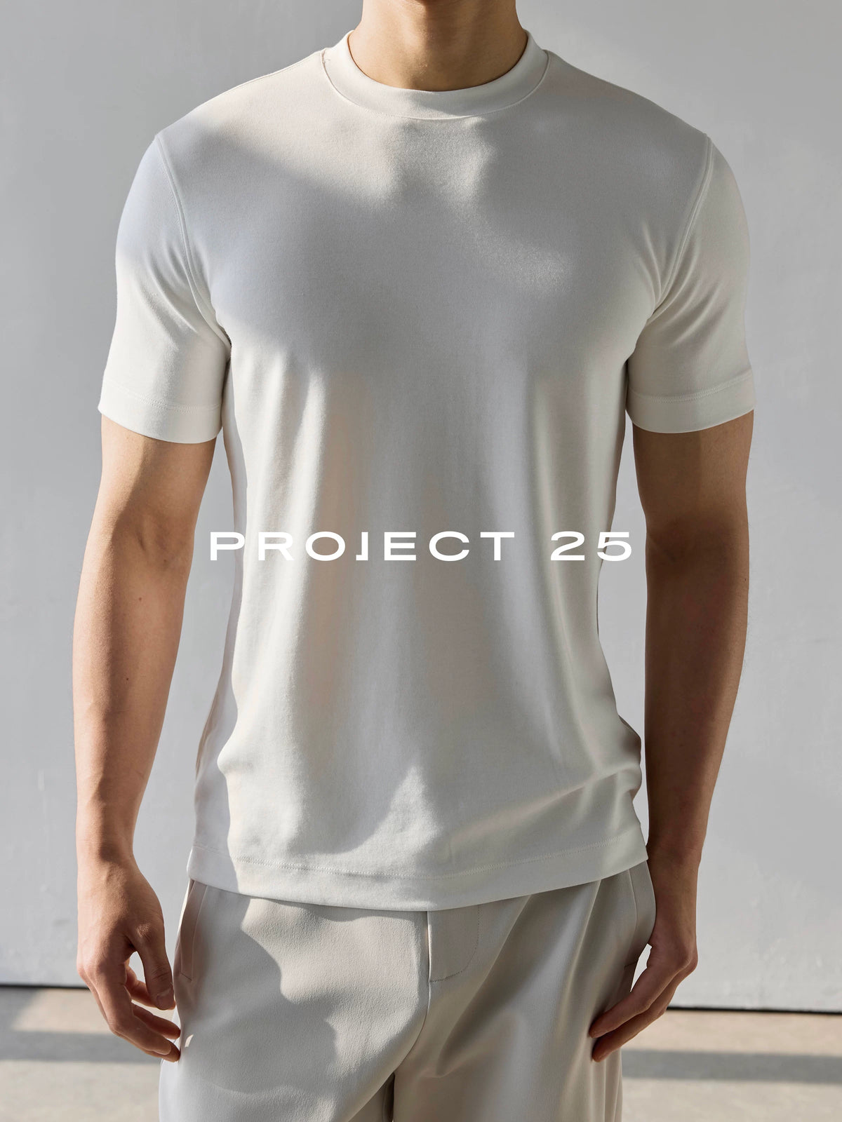 PROJECT 25 Cloud-Soft Regular-Fit Crew Neck Tee