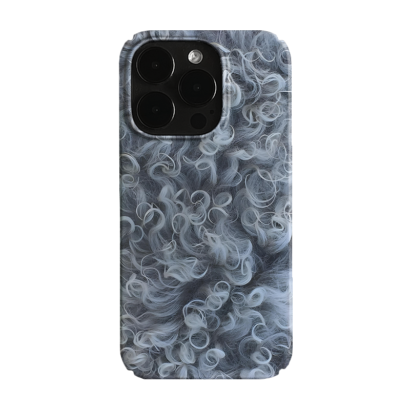 Pbcase Curly Hair Niche High-end Apple Phone Case