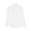 BODYDREAM White GeekChic Loose Button-Down Long-Sleeve Shirt