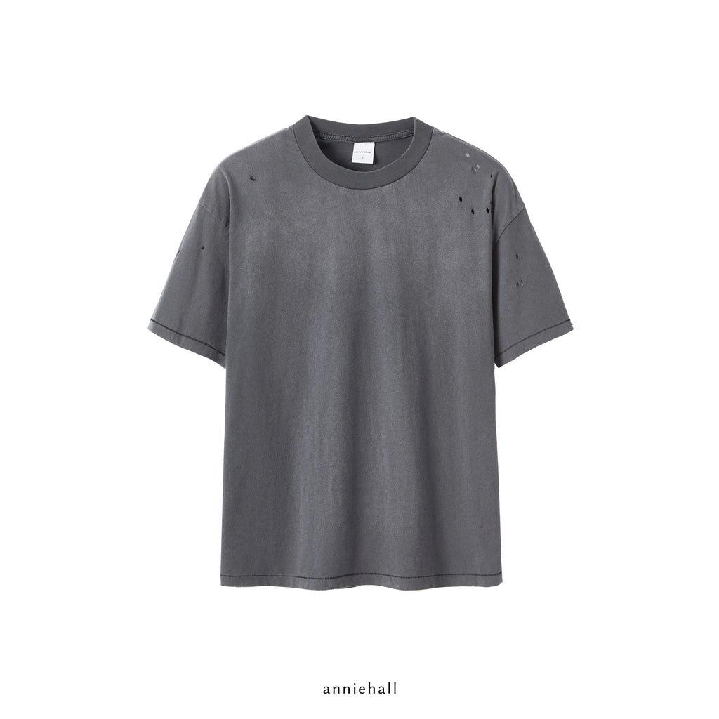 Anniehall Vintage Ripped Single Stitch Tee