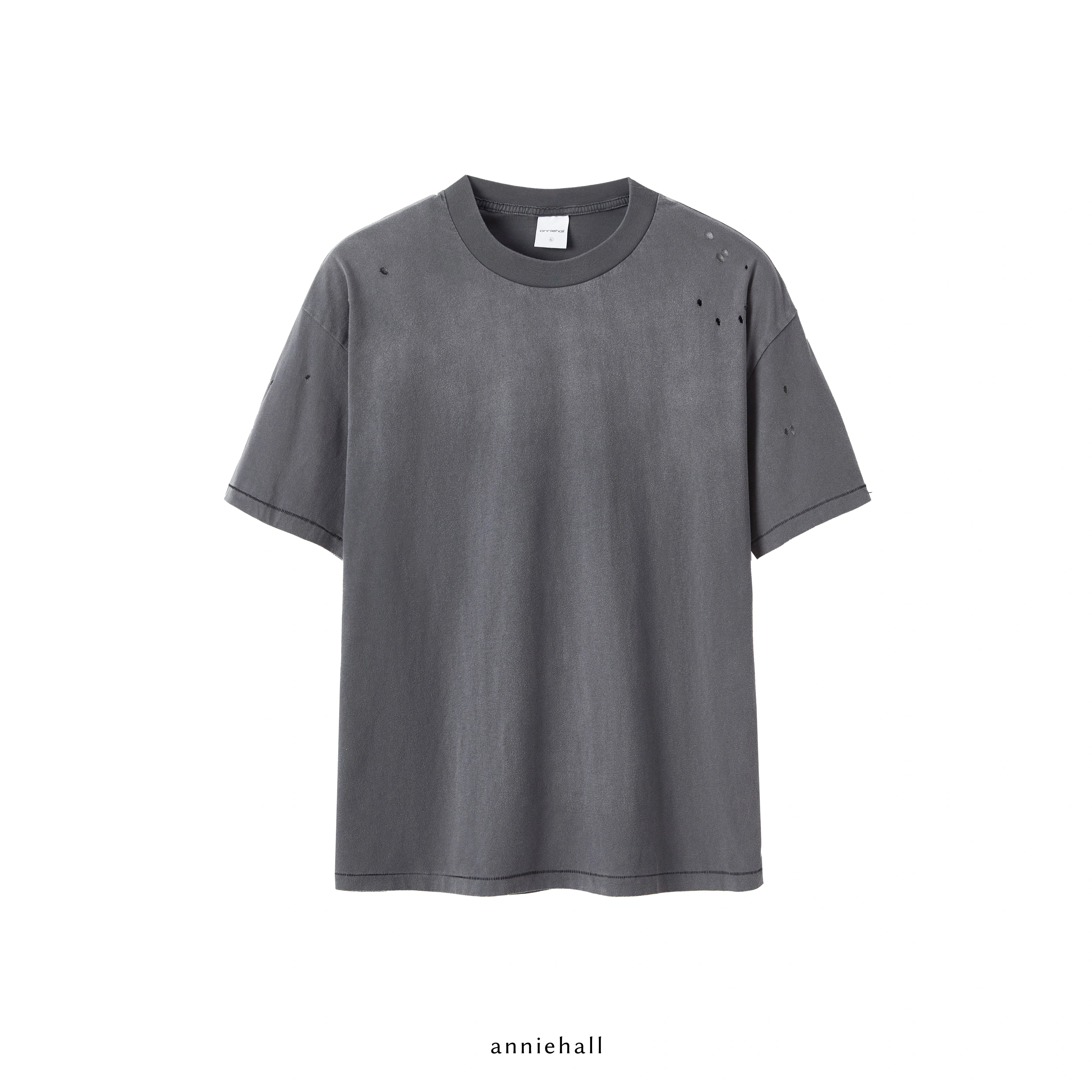 Anniehall Vintage Ripped Single Stitch Tee