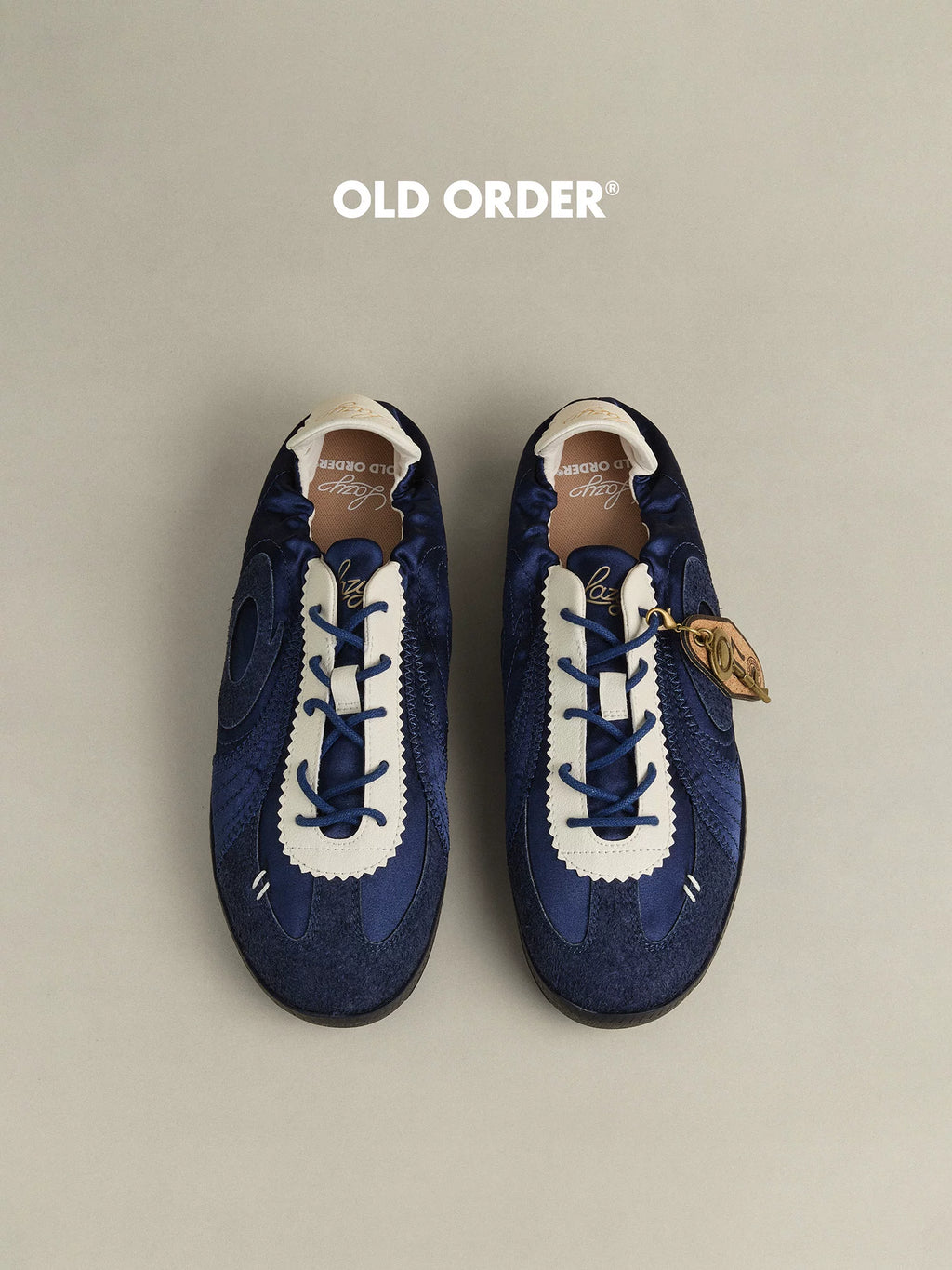 OLD ORDER Leather Lace-Up Training Sneaker