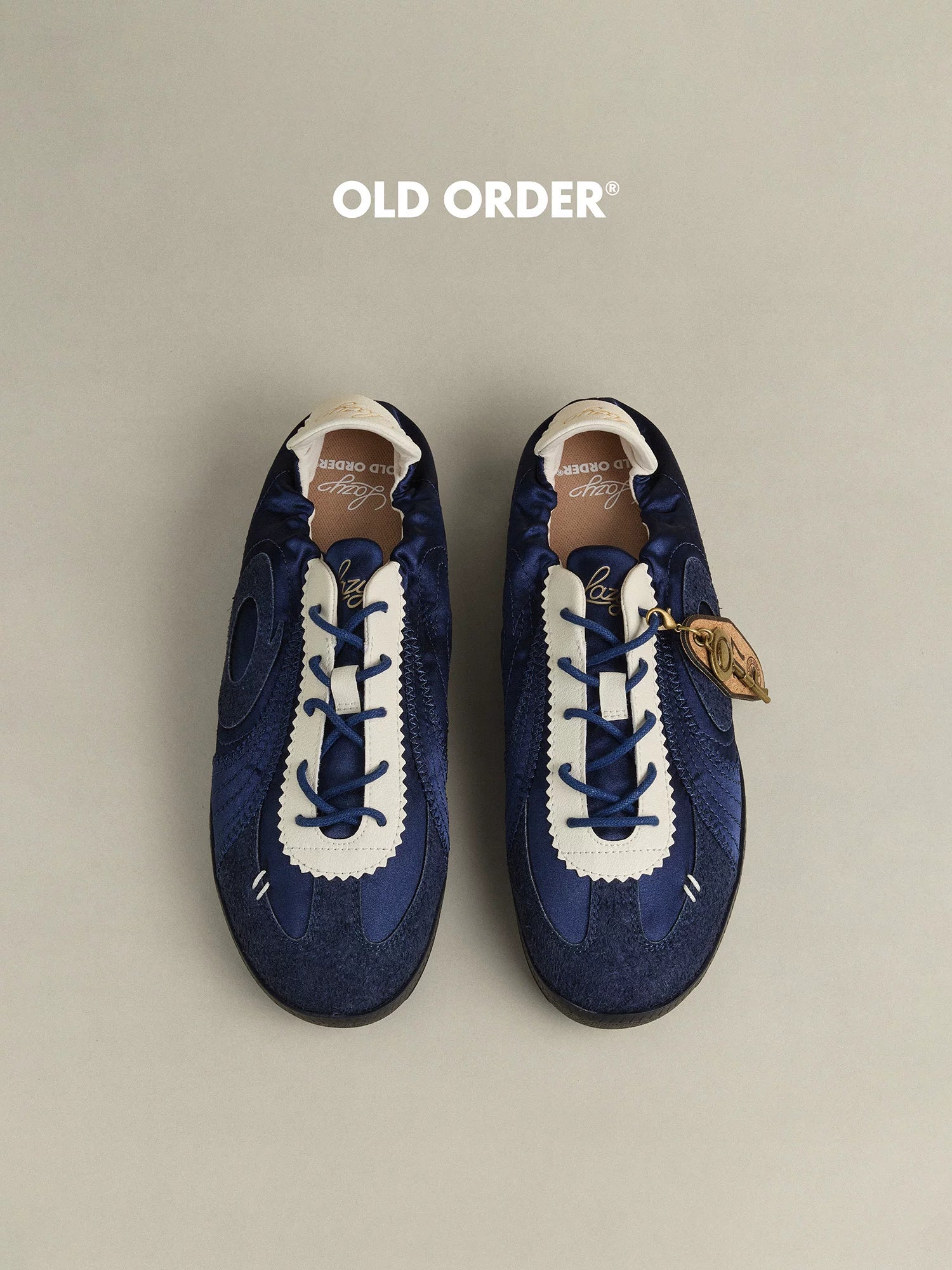 OLD ORDER Leather Lace-Up Training Sneaker
