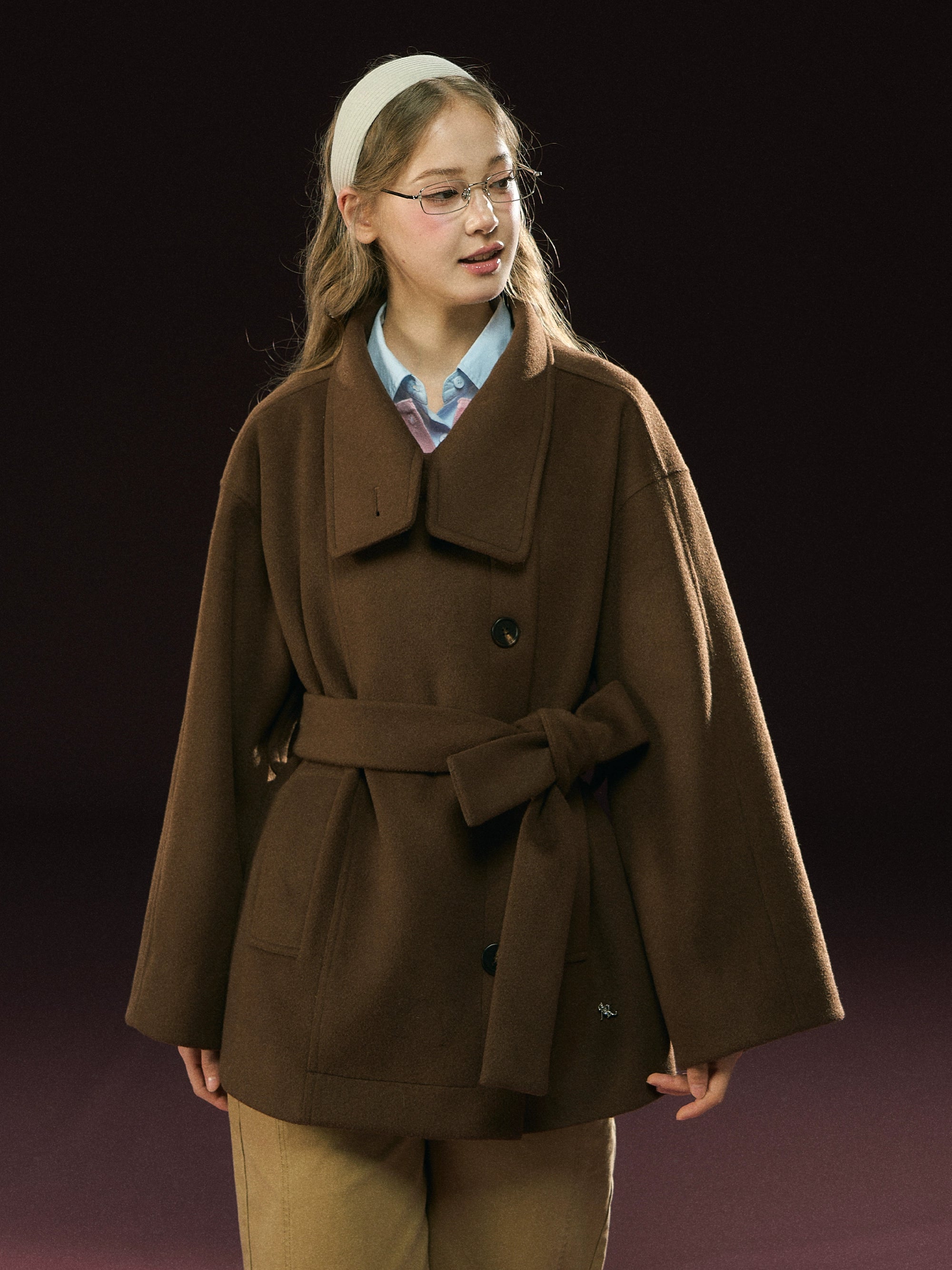 Ariseism Vintage Premium Medium and Long Wool Jacket