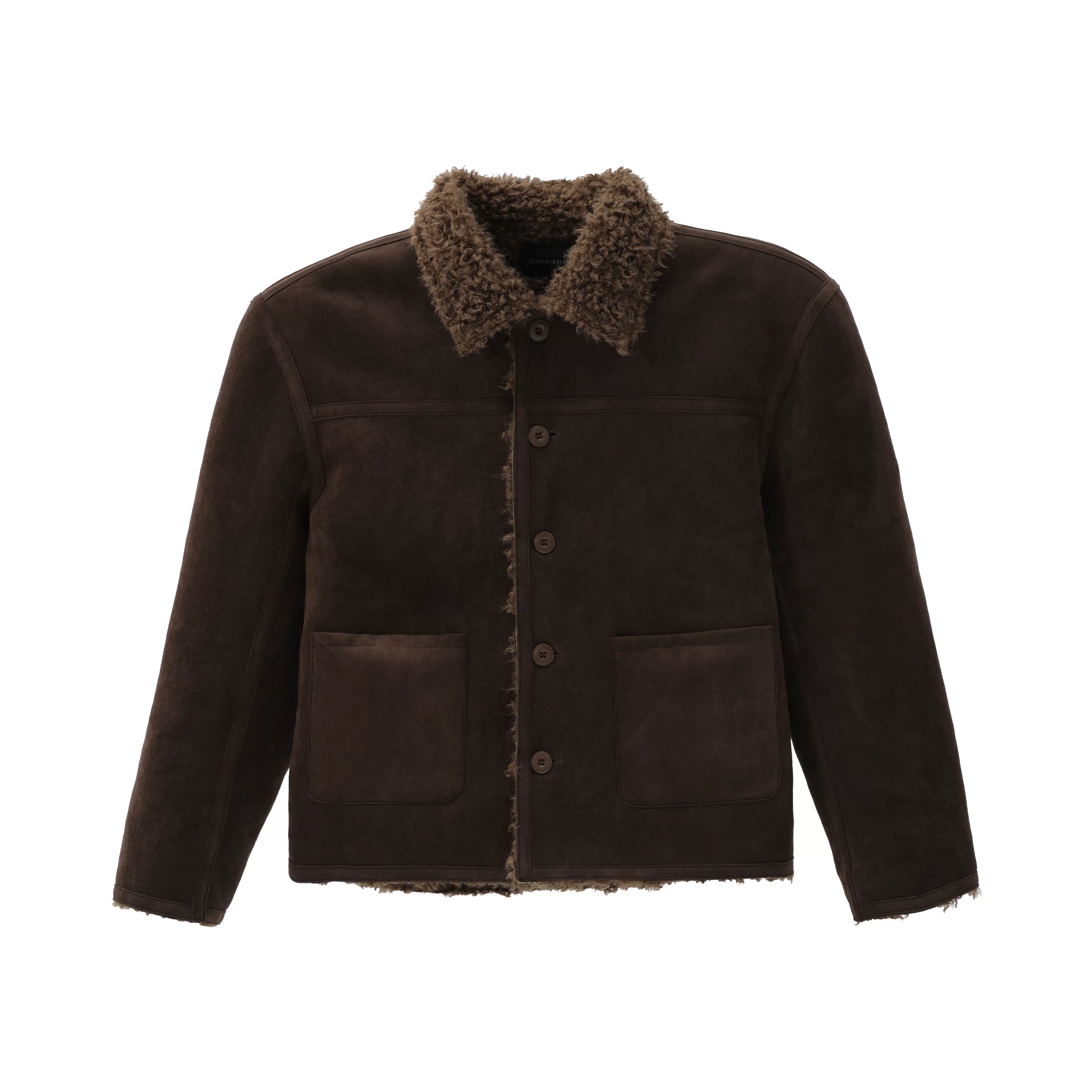 ZOZOFOREST Fur All-in-one Heavy Fleece Thickened Jacket