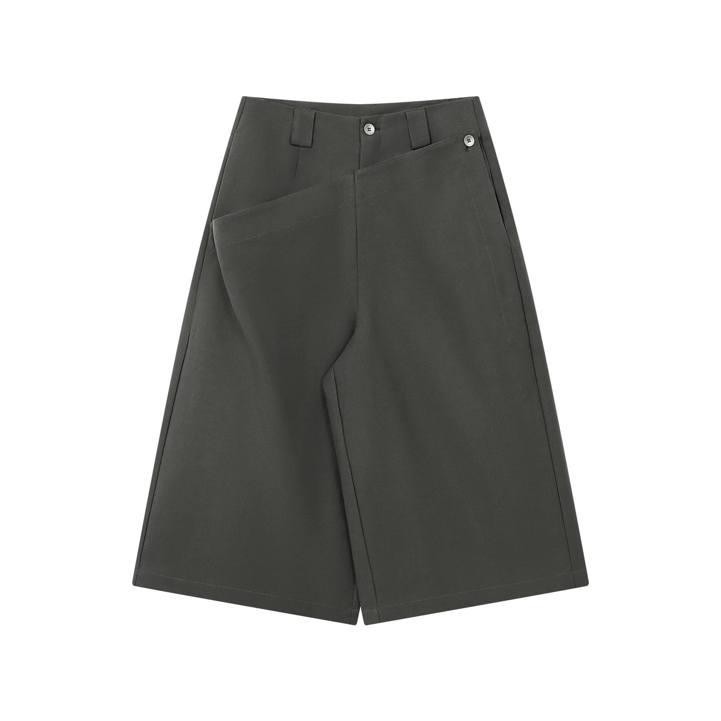 FUNKYFUN Layered 3D Architectural Relaxed Fit Shorts