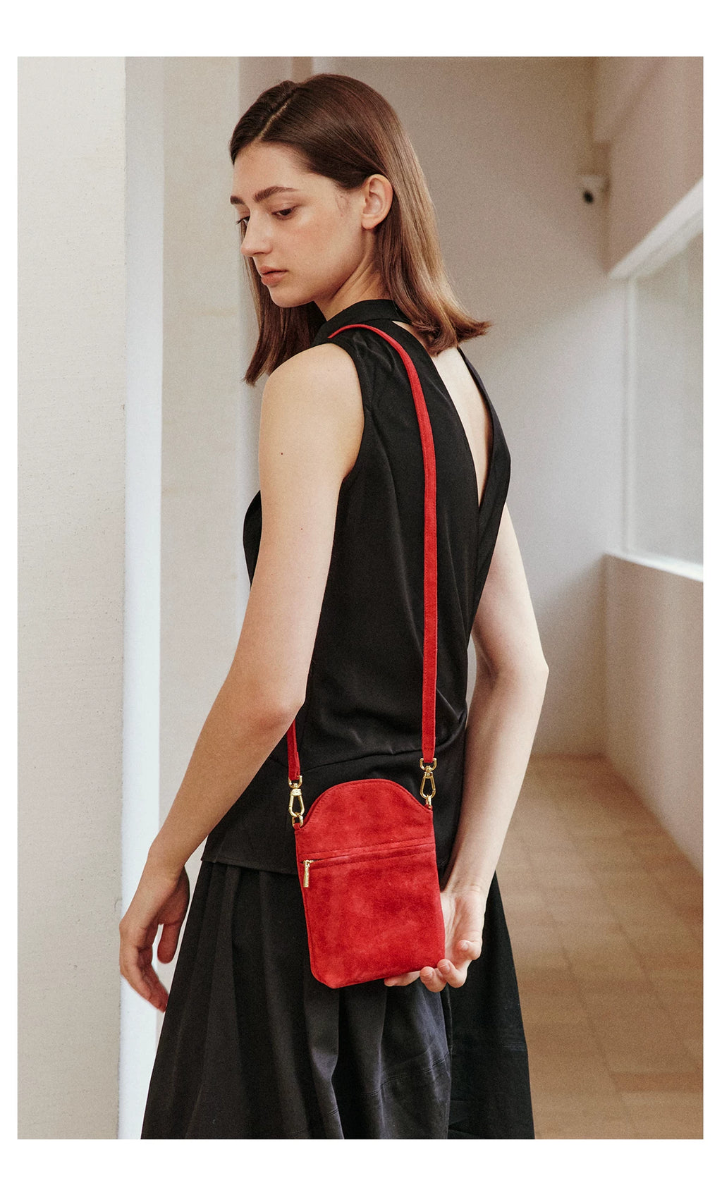 Avalea Retro Messenger Bag Mini Bag