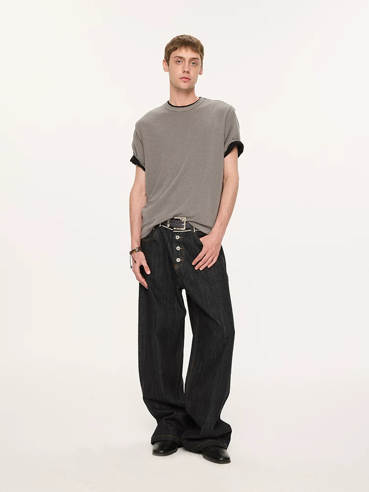 KREATE Soft Waxy Shoulder Knitted Tee