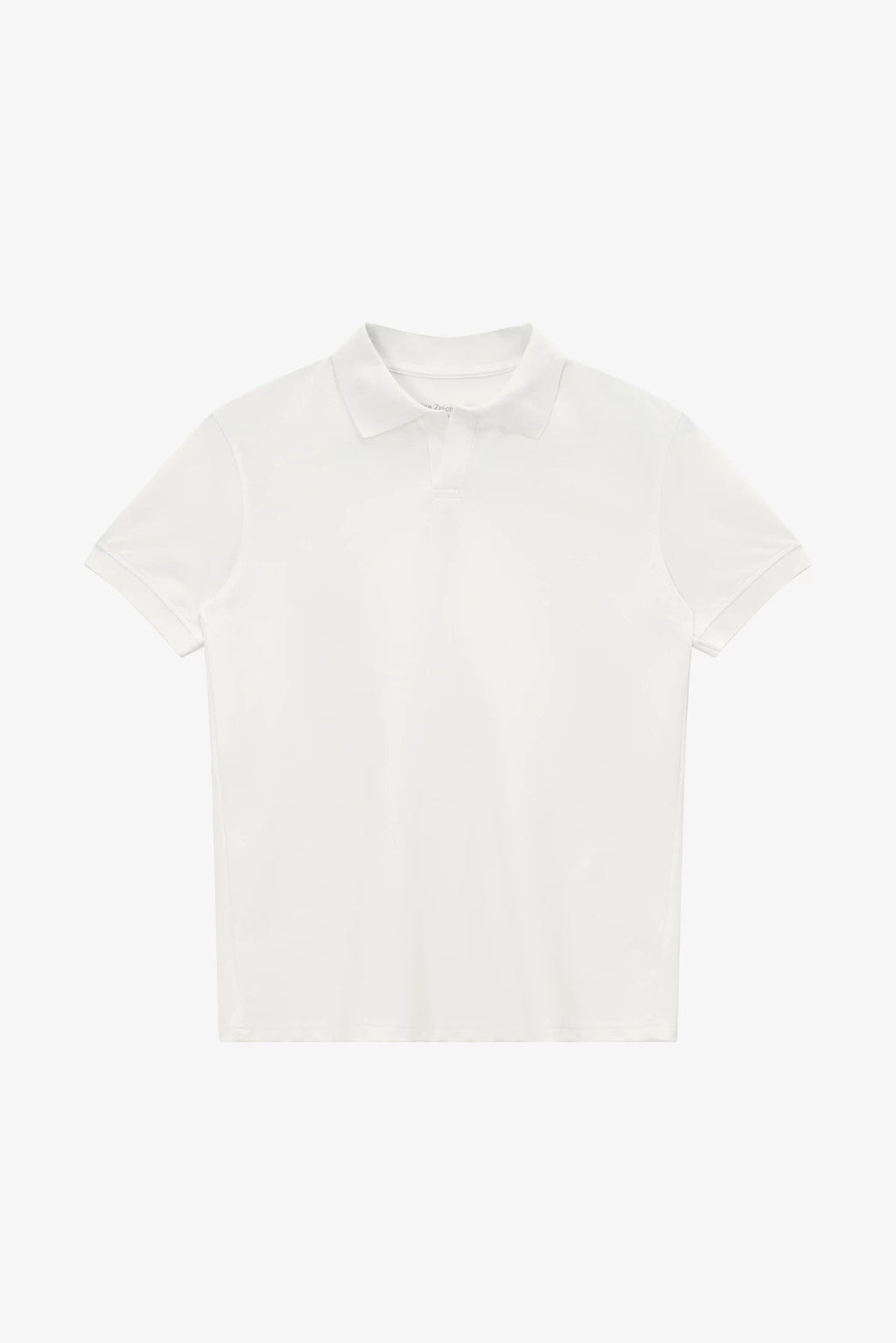 NO LOGO Silk-Cotton Seagull Collar 240g Quick-Dry Relaxed Polo