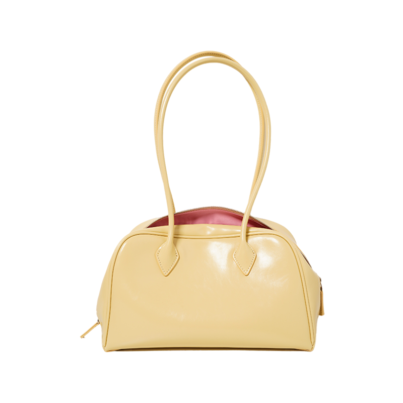 Momogigi Retro Cowhide Large Capacity Lazy Tote Bag