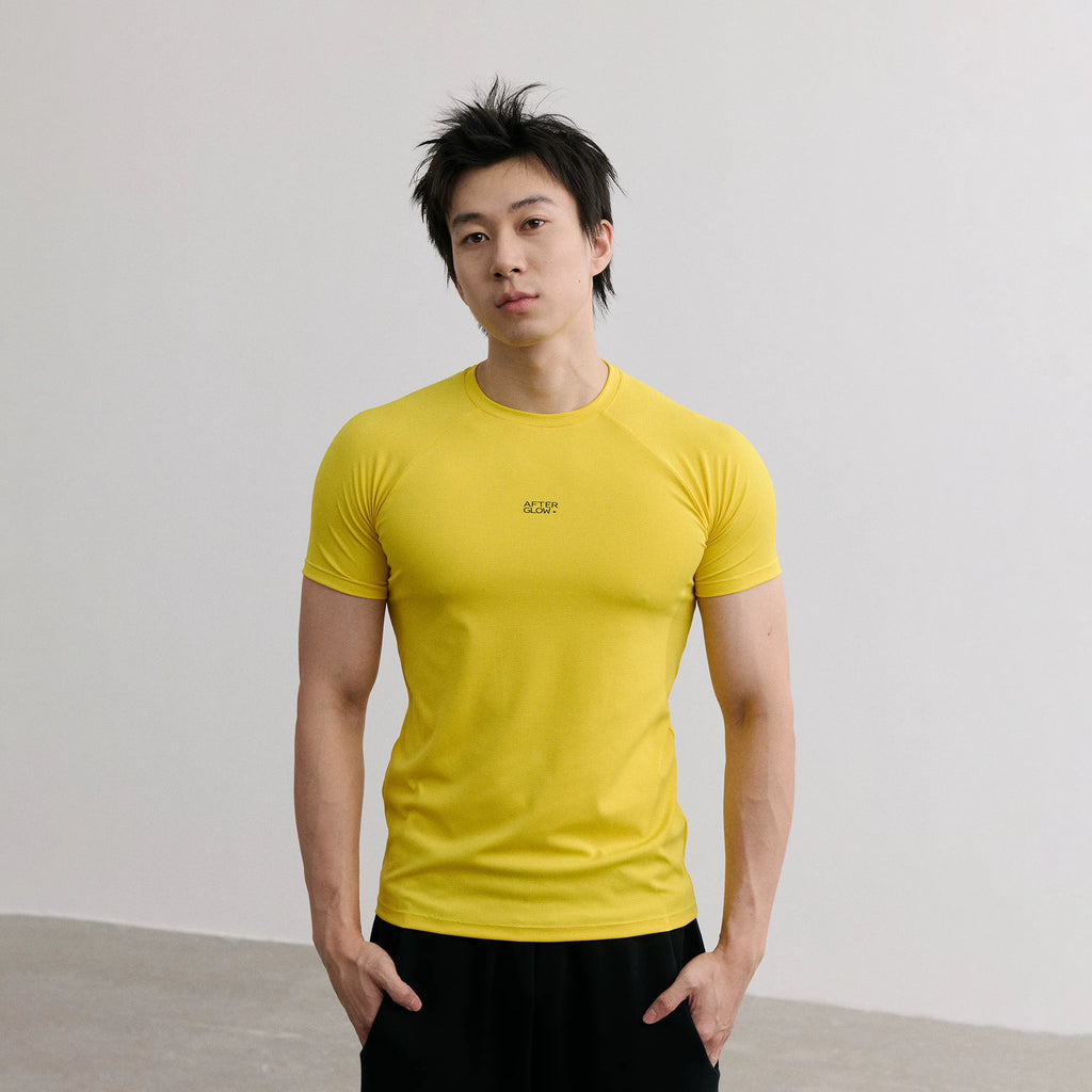 AFTERGLOW 240g Quick-Dry Fitted Training Tee