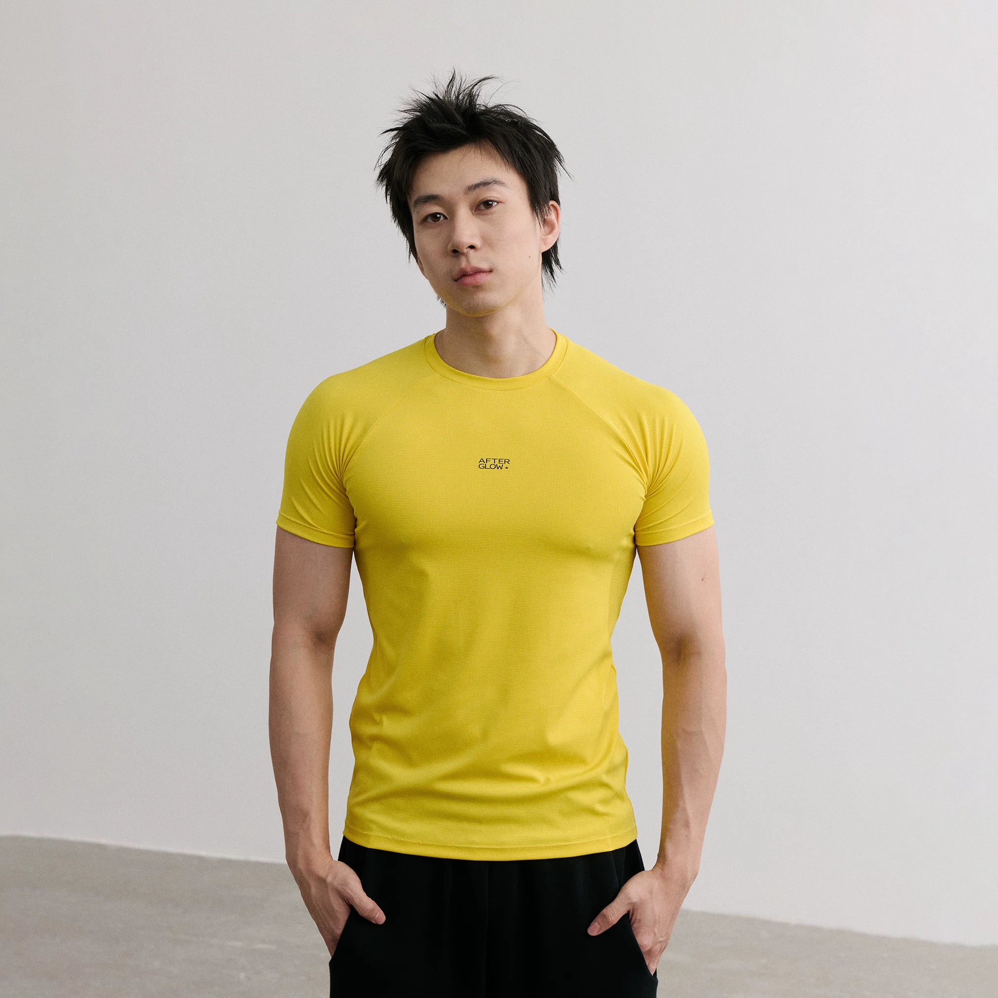 AFTERGLOW 240g Quick-Dry Fitted Training Tee
