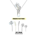 1ST XULIE Daisy Pendant Collarbone Necklace