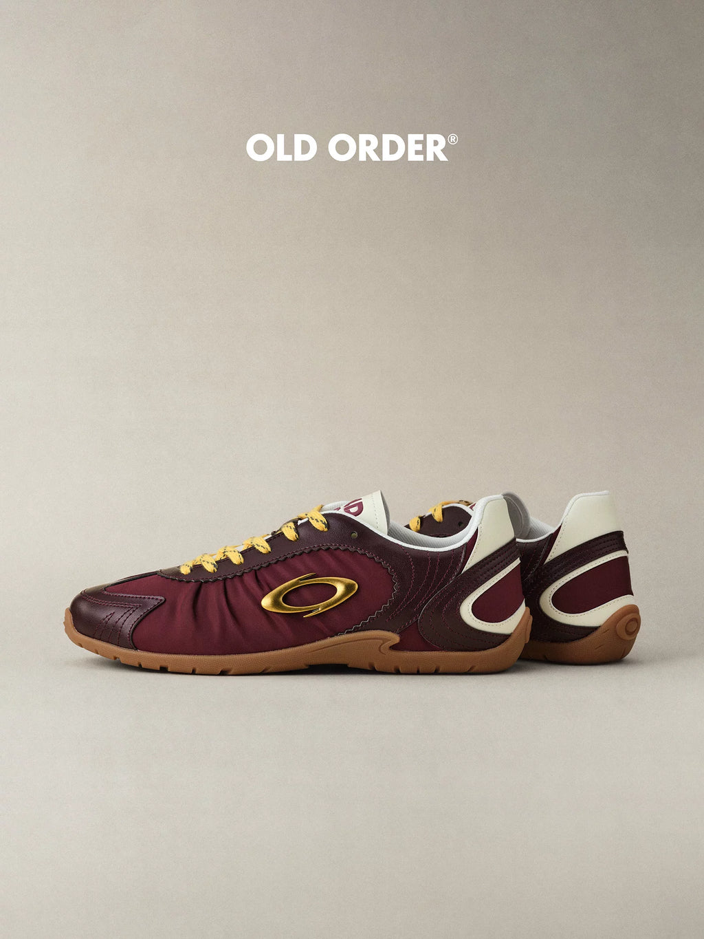 OLD ORDER Burgundy Red Vintage German Trainer