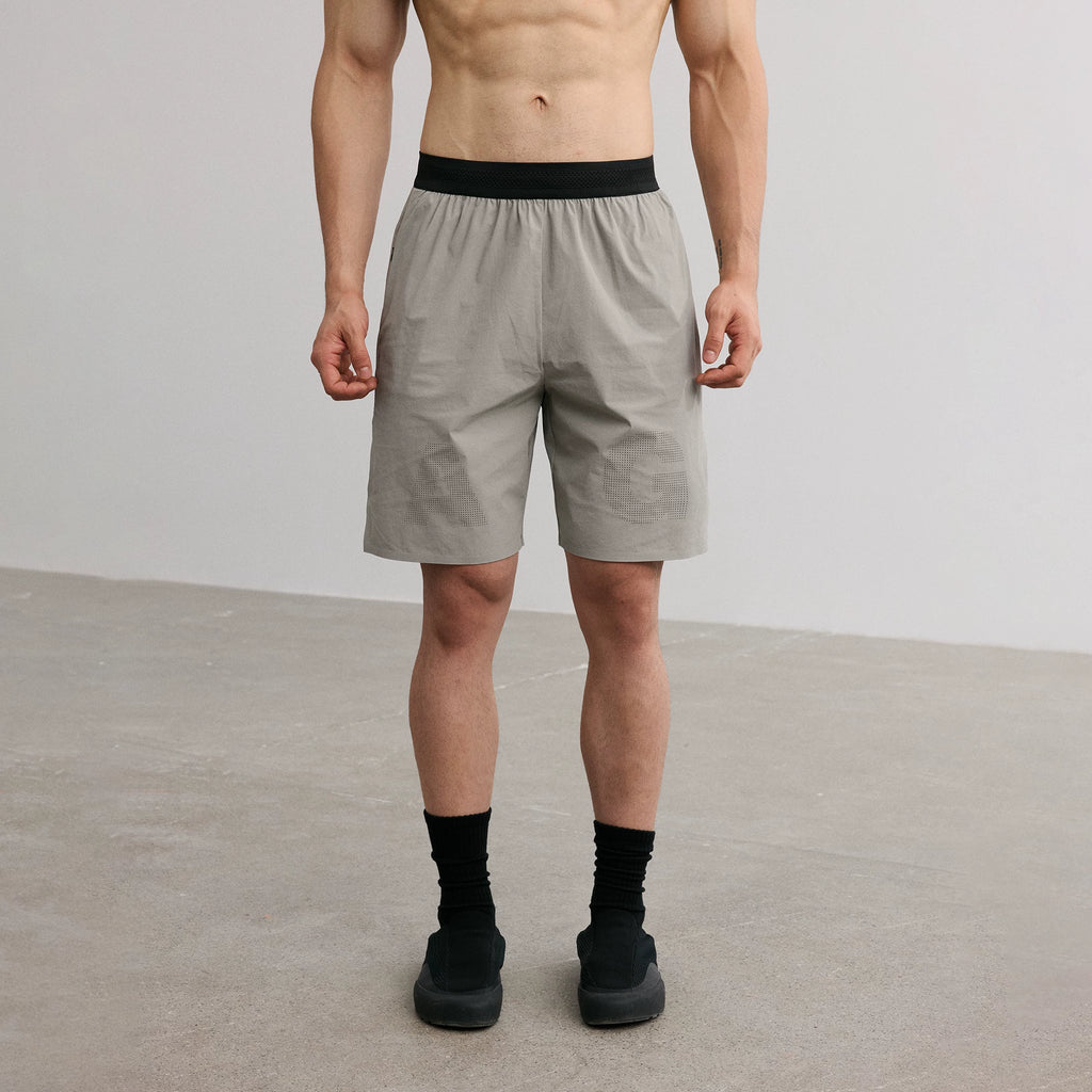 AFTERGLOW Taped Quick-Dry Contrast Waistband Sports Shorts