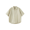 BUTTBILL 24SS Vintage half-open Japanese Shirt