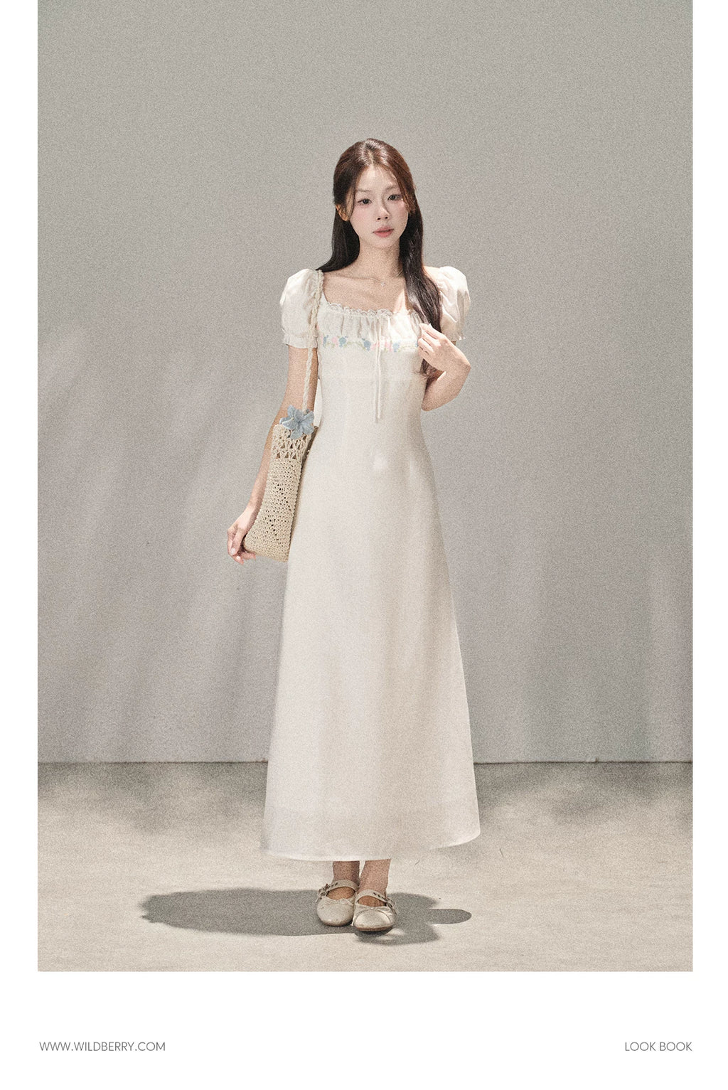 Wildberry Waist Thin Versatile Dress