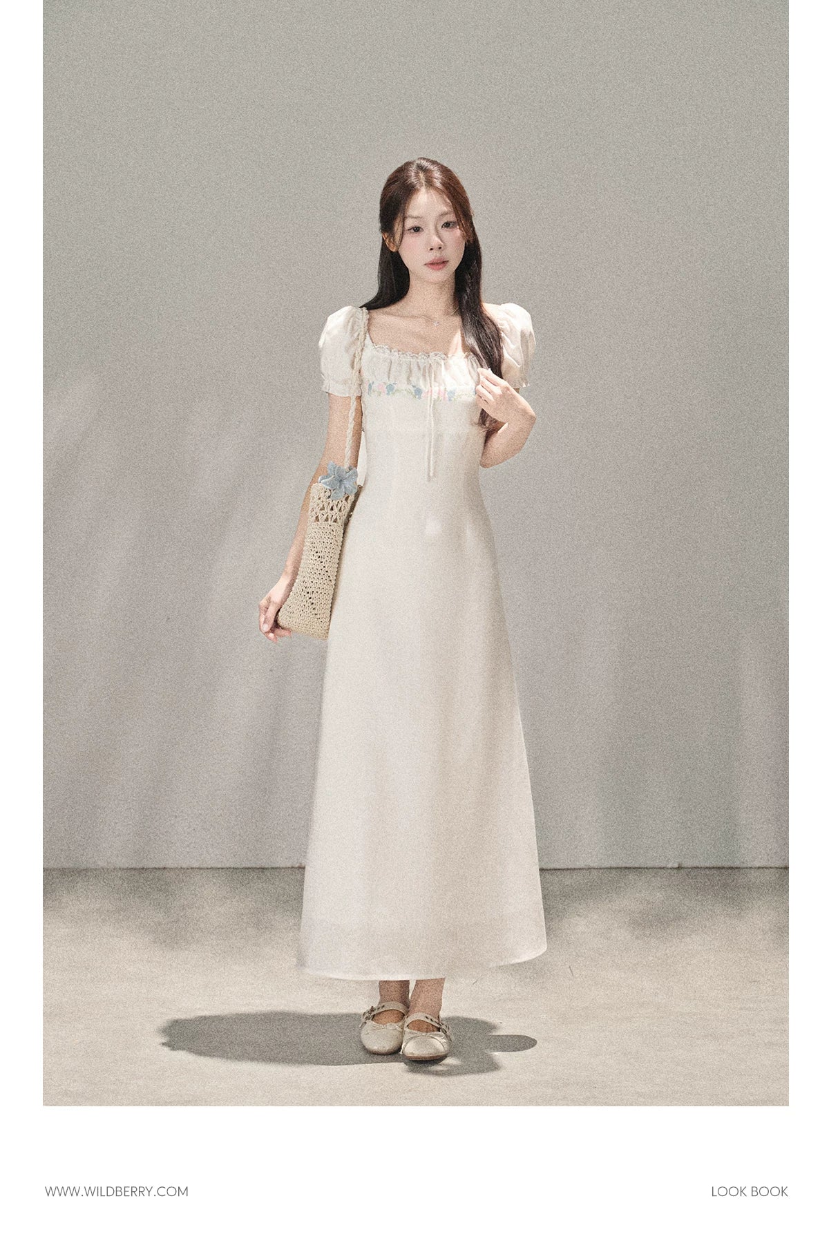 Wildberry Waist Thin Versatile Dress