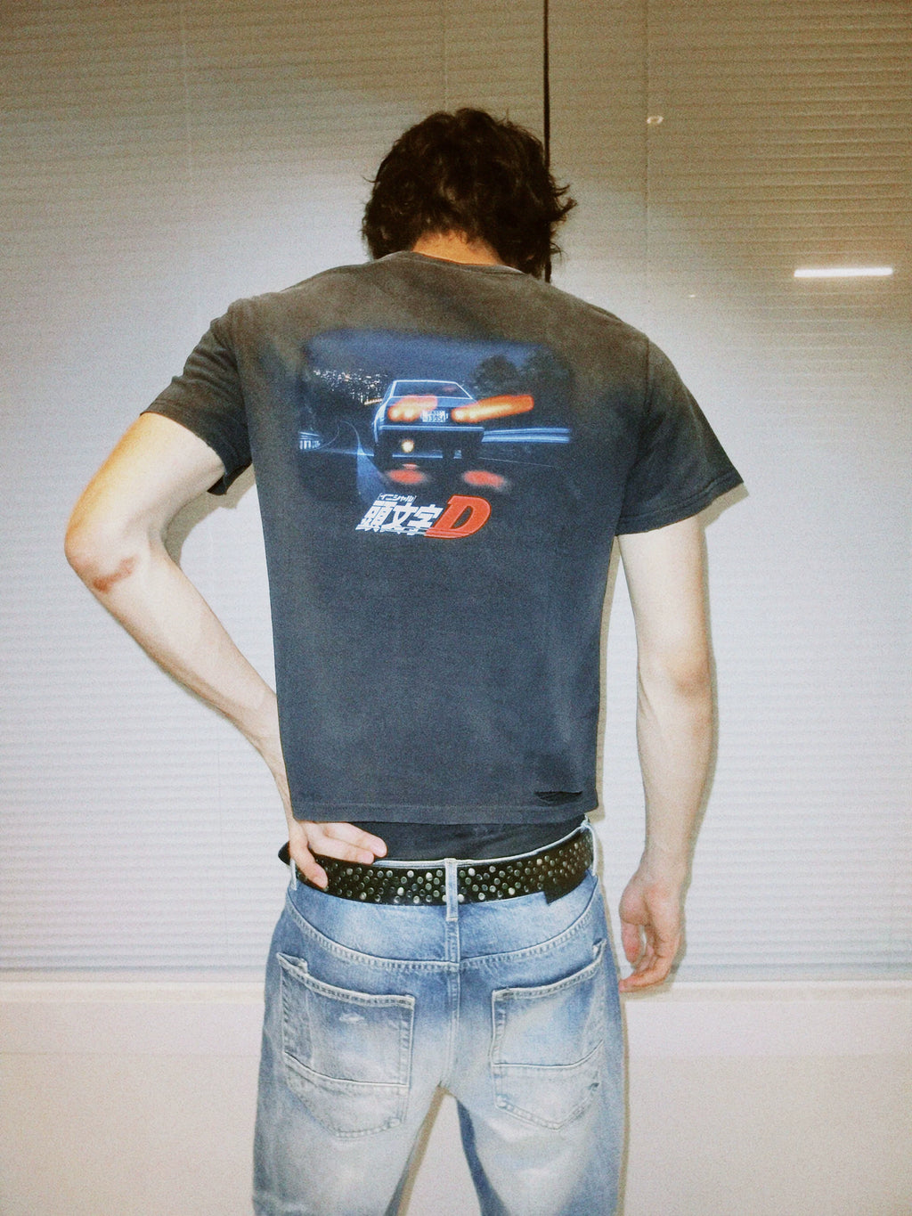 VOWPROGRESS Fujiwara Takumi Initial D AE86 Vintage Anime Tee