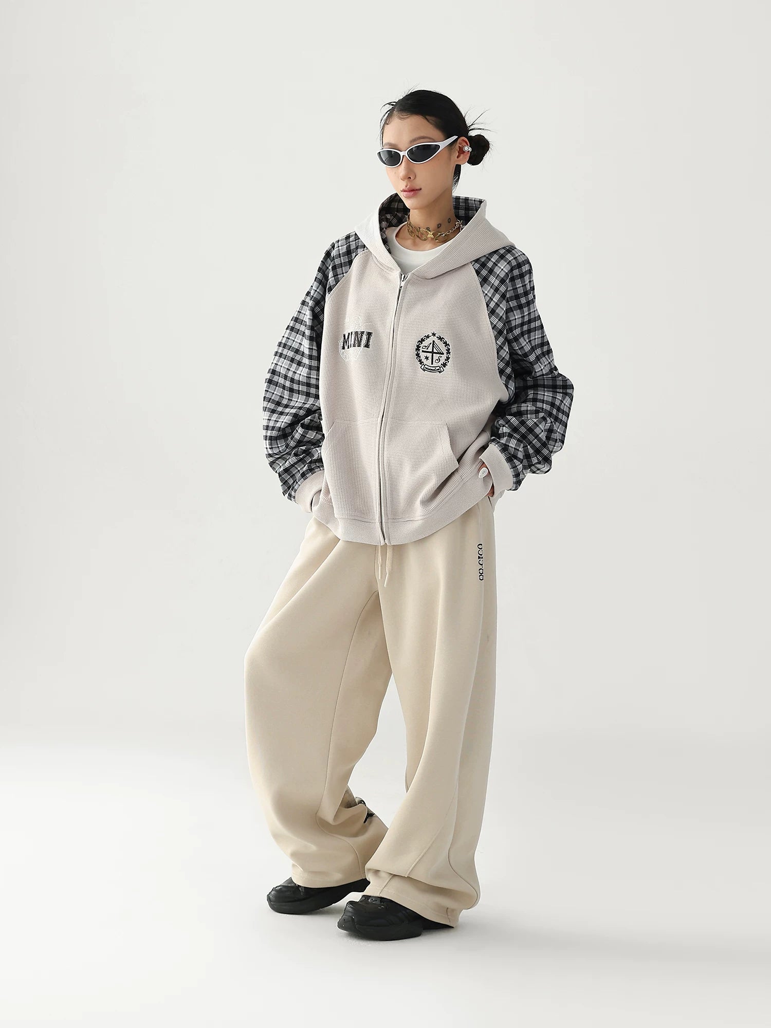 AceStudios Casual Letter Print Drawstring Sweatpants