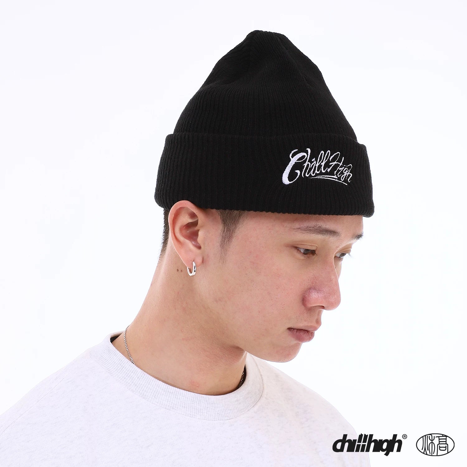ChillHigh Vintage Embroidered Knitted Warm Wool Hat