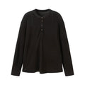 AzureLisseur Wool Henry Neck Sweater