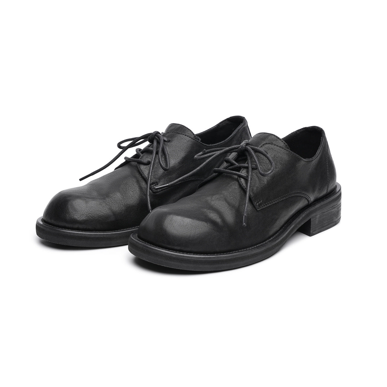 EME Leather Big Head Tooling Casual Shoes