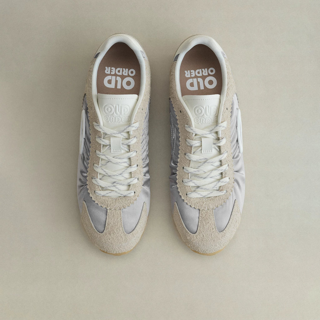OLD ORDER Satin Lace-Up German Trainer