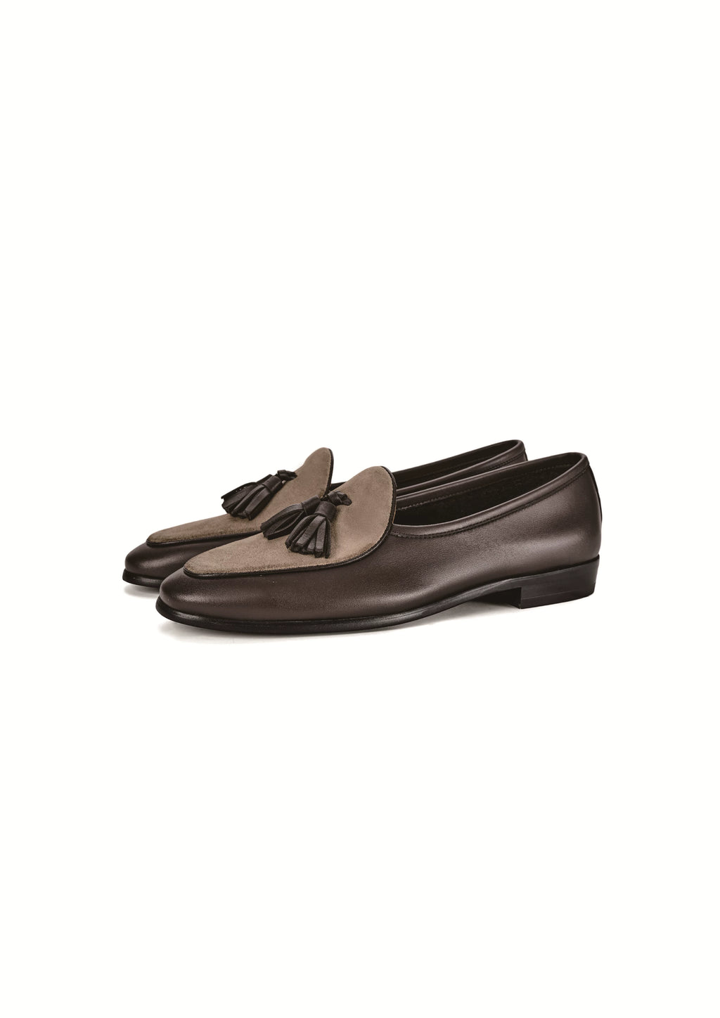 TERRAKOO Leather Tassel Loafer