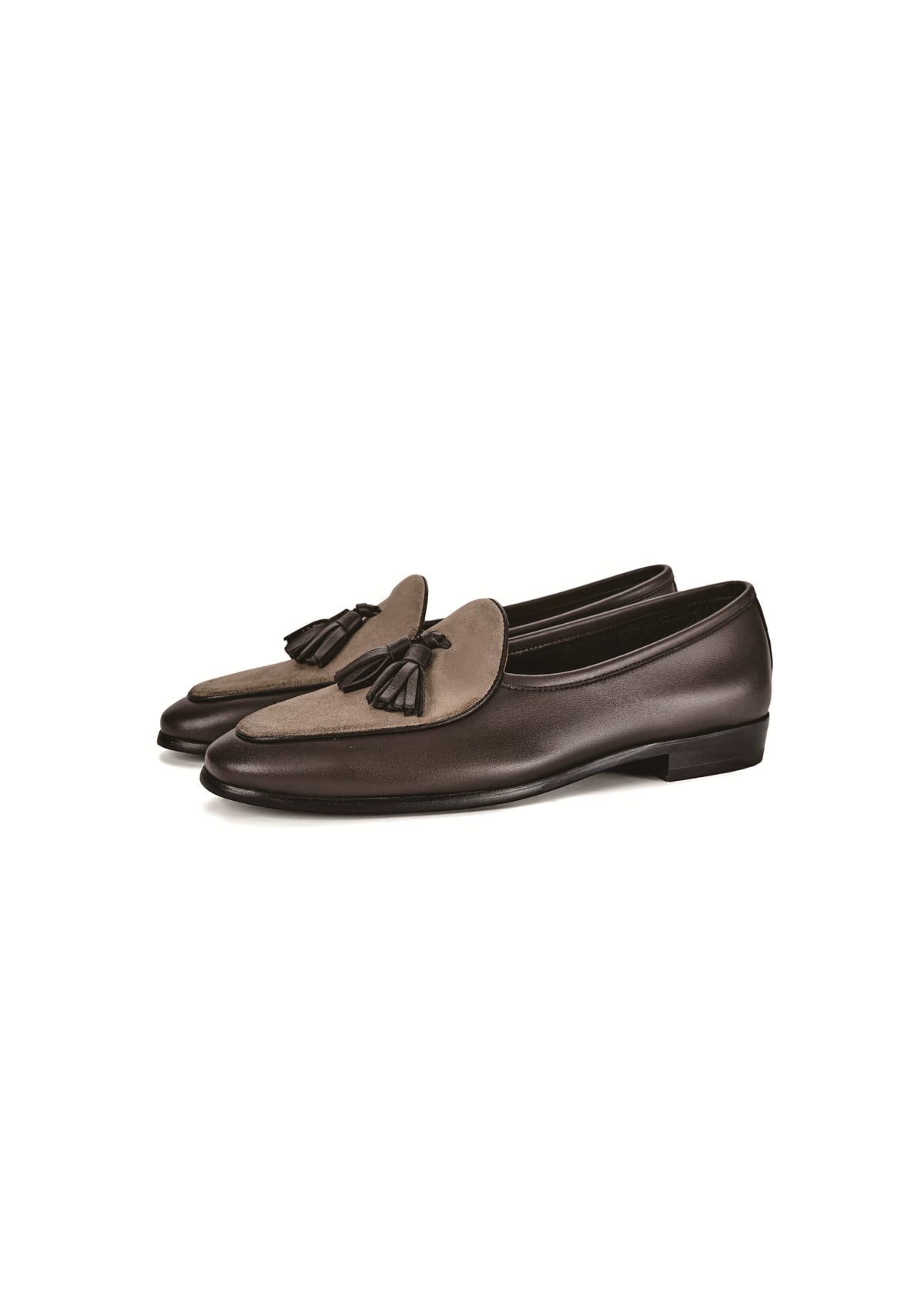 TERRAKOO Leather Tassel Loafer