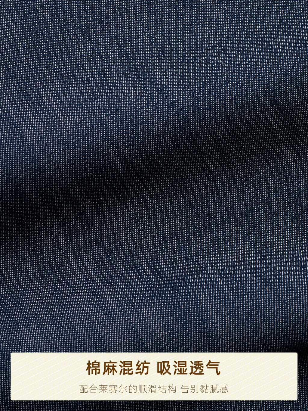 CULTUM Cotton-Linen Breathable High-Waist Wide-Leg Pants