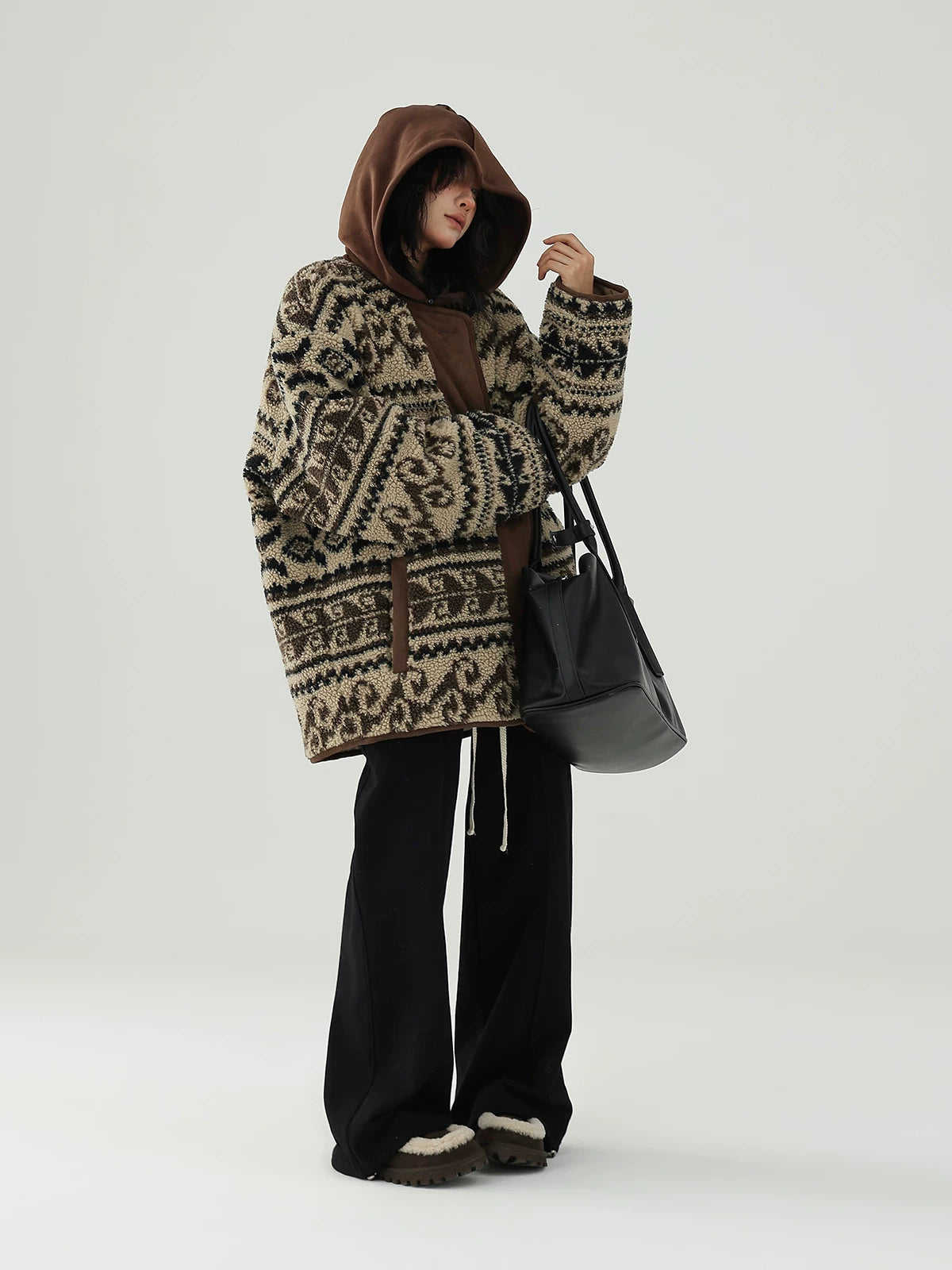 Acestudios Vintage Lamb Wool Cotton Jacket