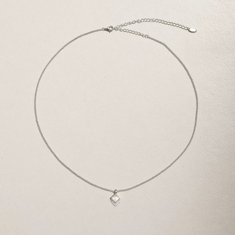 MEZZEM Black Onyx Pearl Pendant Necklace