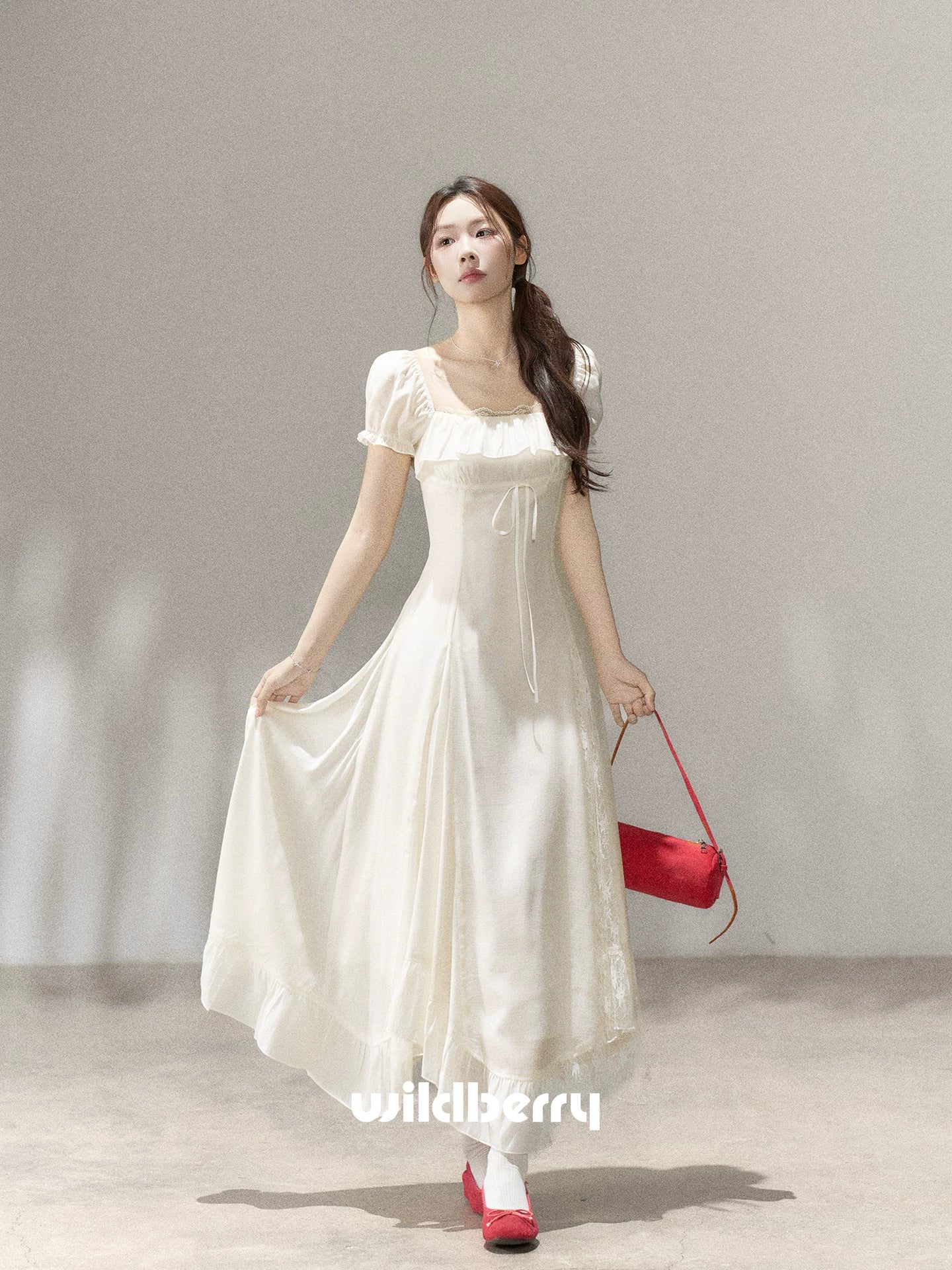 Wildberry Waist Gentle Dress