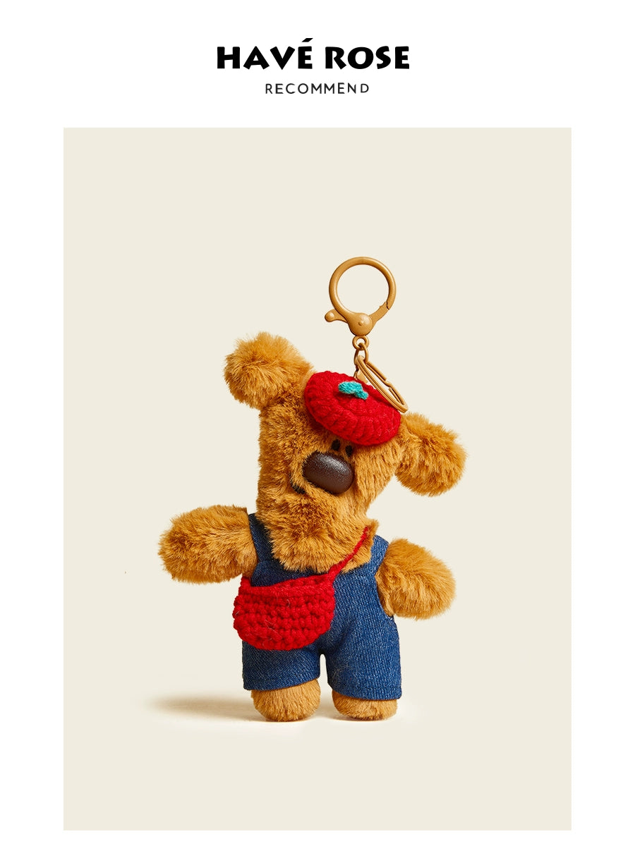 HAVEROSE Beret Puppy Bag Pendant