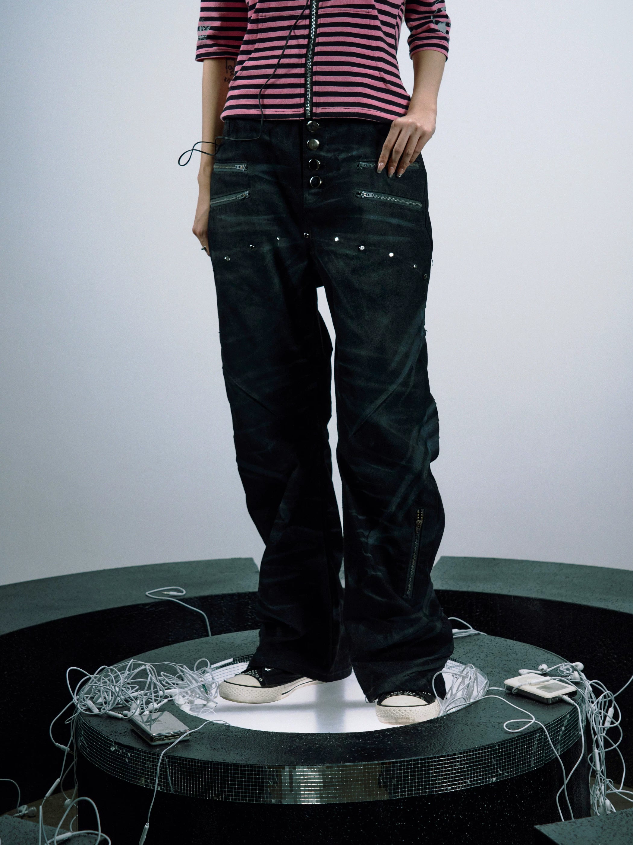 PAIKI Niche Versatile Jeans
