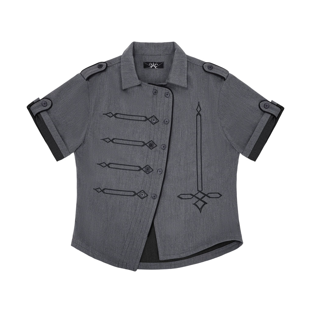 Esaias "The Sage" 300g Wrinkle-Resistant Button-Front Shirt