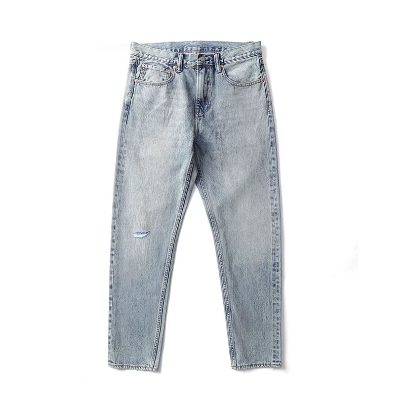 Mbbcar Narrow 14oz Selvedge Slim Tapered Jeans