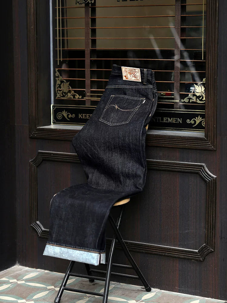 Mbbcar Marilyn Series 14OZ High-Rise Bootcut Selvedge Jeans