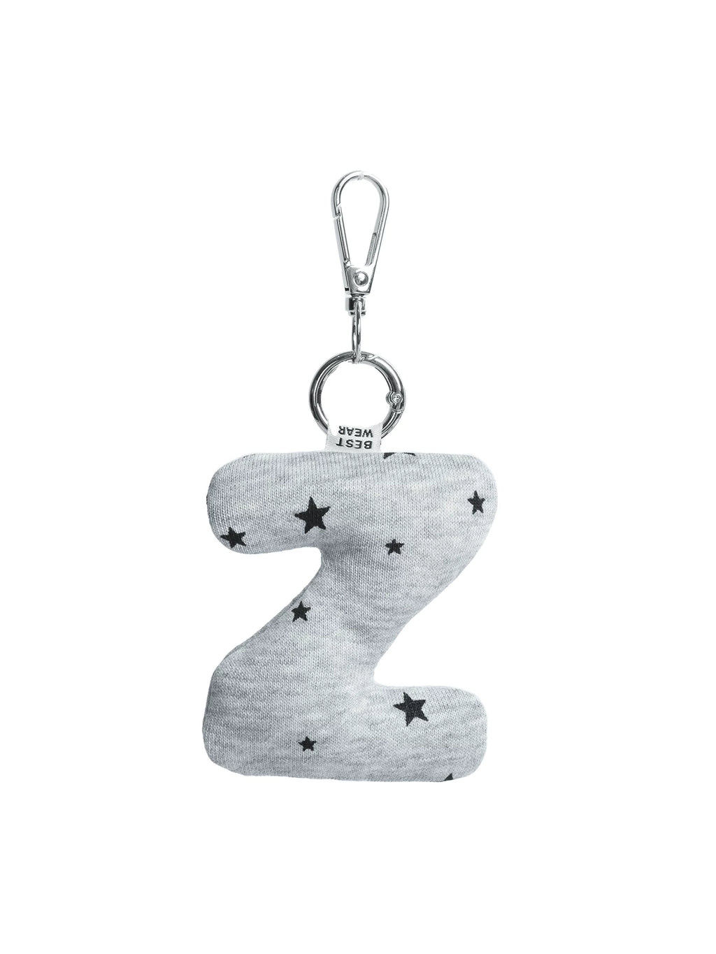 Unique blue Faux Leather Letter Pendant Backpack Charm