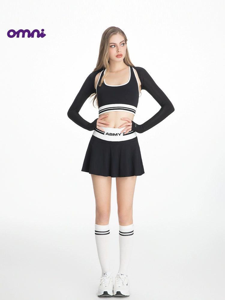 ABMY Sports Contrasting I-shaped Sling Vest