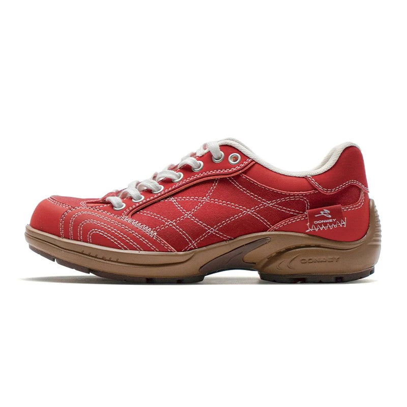 Mule Donkey Canvas Lace-Up Low-Top Sneaker